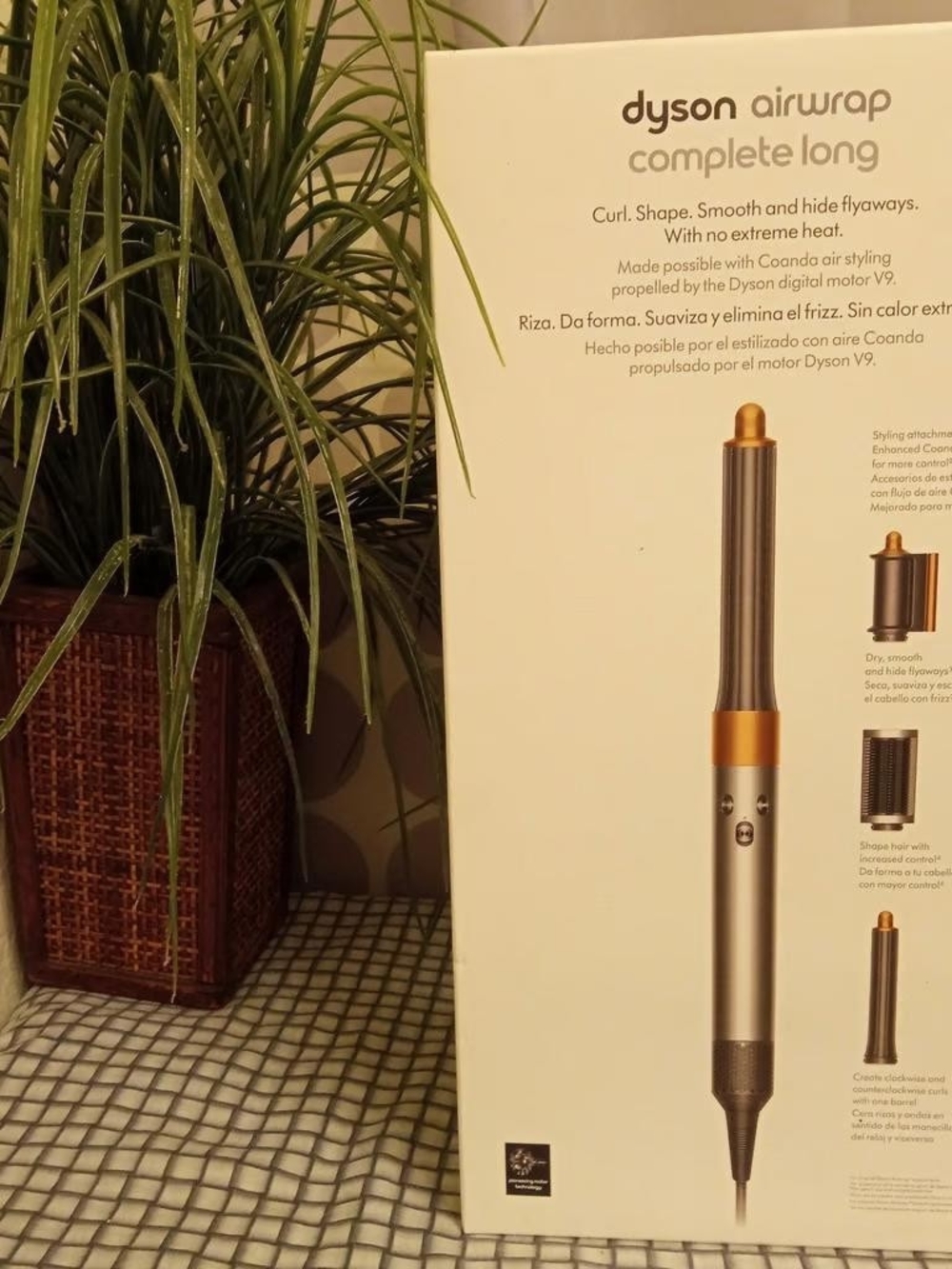 Dyson Airwrap Complete Long - Nickel/Copper